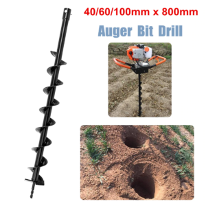 80cm 40/60/100mm Augers Drill Bit Fence Borer
