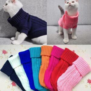 Winter Dog Clothes Puppy Pet Cat Sweater Jacket Coat For Small Dogs