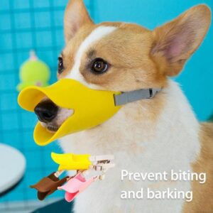 Rubber Anti-Bite Mouth Cover Dog Protection Stop Barking Pet Dog Supplies