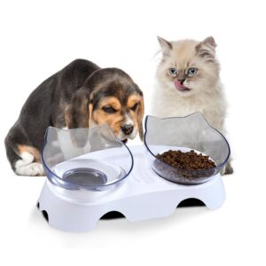 Katie Pet Dog Cat BowlSlow Feed Bowl Protect Spine