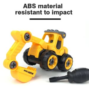 Children’s Puzzle DIY Disassembly Engineering Car