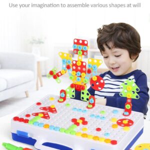 Drilling Screw 3D Creative Mosaic Puzzle Toys