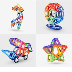 ZKZC Big Size Magnetic Designer Magnet Building Blocks 180pcs