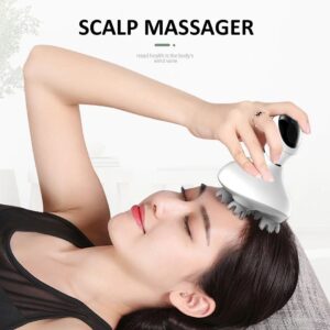 AGDOAD Smart Head Scalp Massager USB Charging Wireless Head Massage