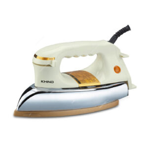 Khind Electric Dry Iron, EI303, 1000-1200W, Ceramic Sole Plate, 1.6 Mtrs Cable Length