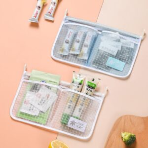 1Pc Refrigerator Storage Mesh Bag Hanging Portable Seasoning Food Snacks Net Bag